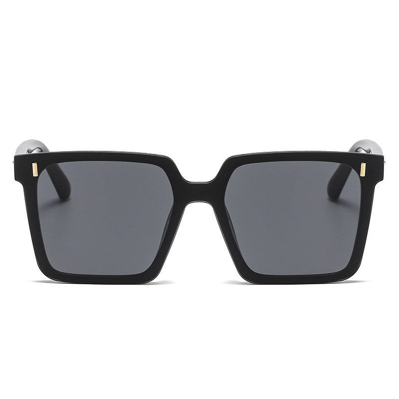 Damen moderne geometrische Sonnenbrille Karnz
