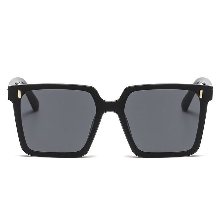 Damen moderne geometrische Sonnenbrille Karnz