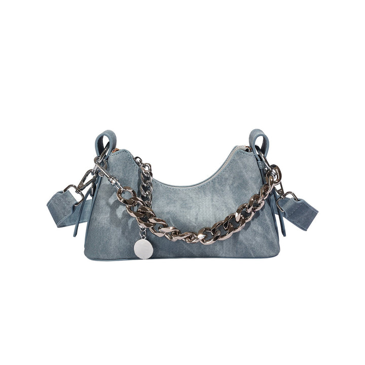 Stylische Ketten-Detail-Handtasche Karnz