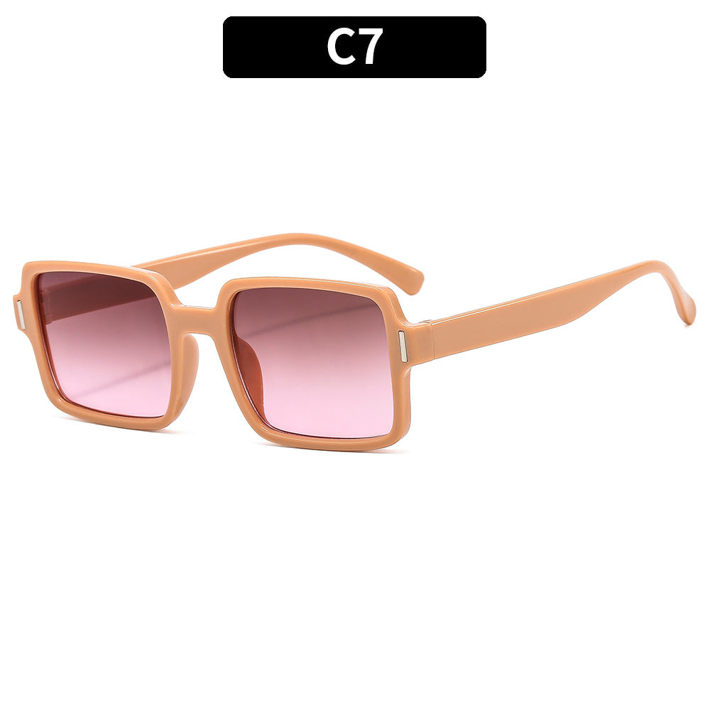 Elegante quadratische Sonnenbrille