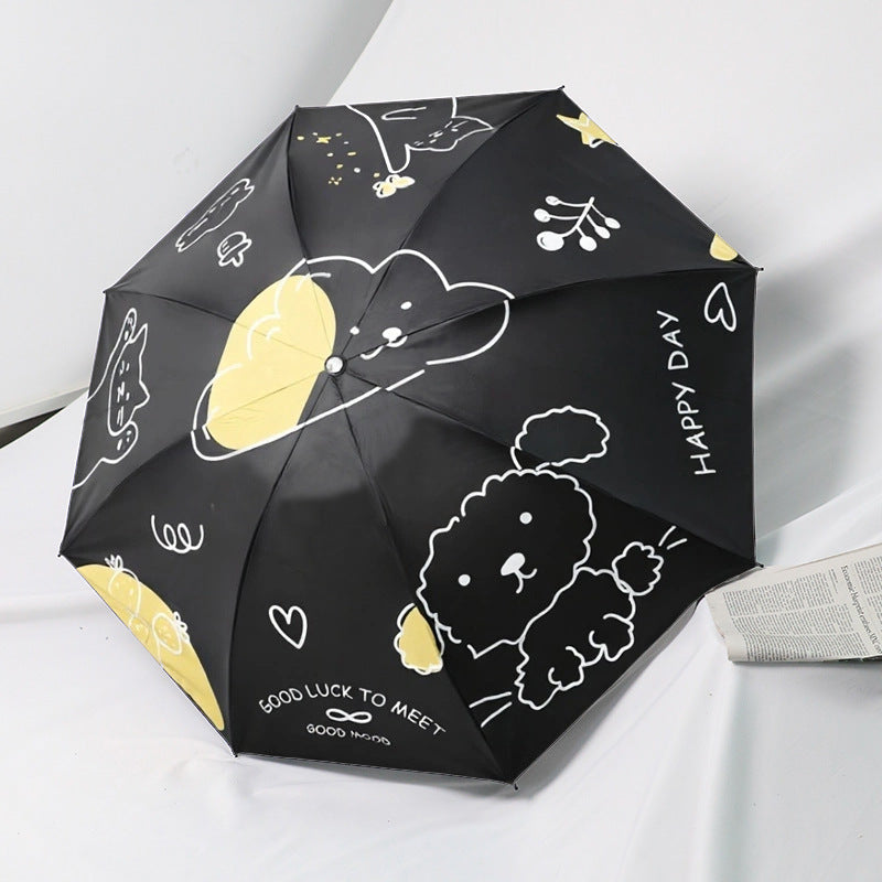 Damen Kinder Regenschirm Karnz