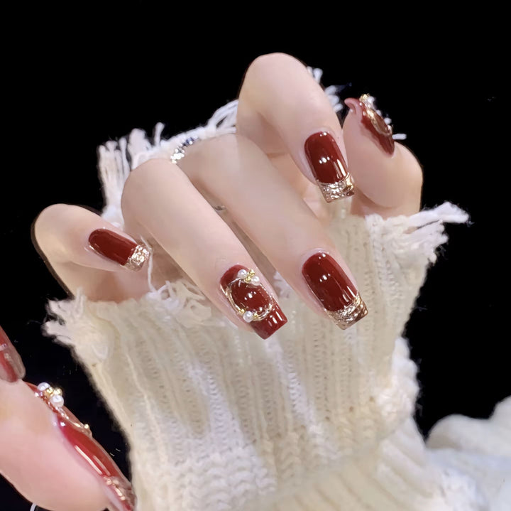 Kunstvolle Nagelspitzen Design Karnz
