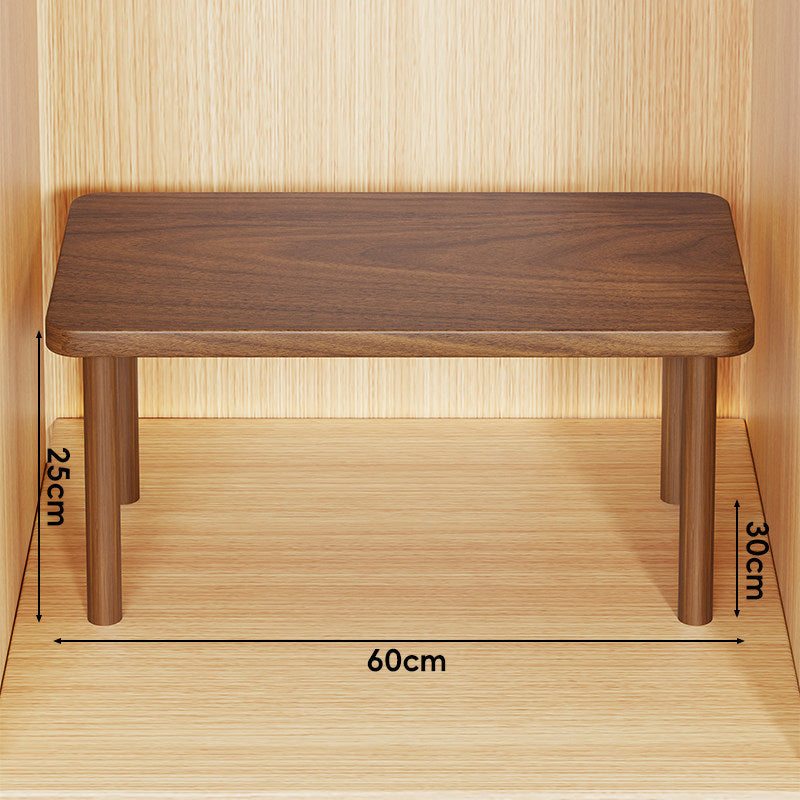 Verstellbarer Mehrhöhe Holz Monitorständer und Desktop Regal