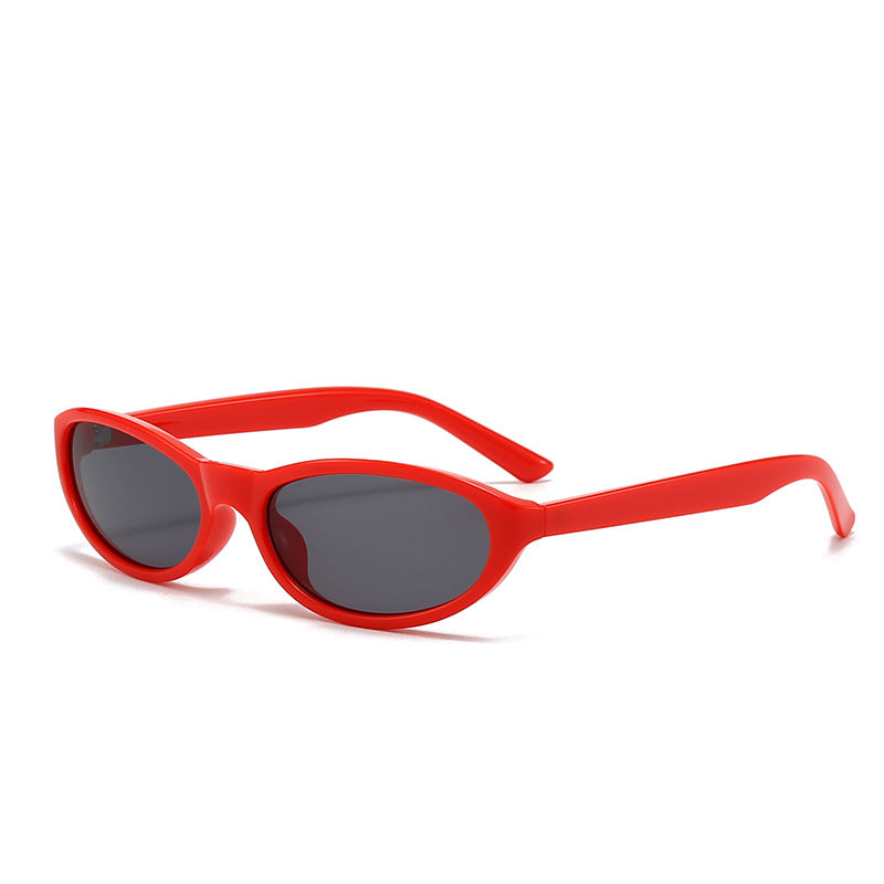 Damen modische Sonnenbrille im eleganten Retro-Stil Karnz
