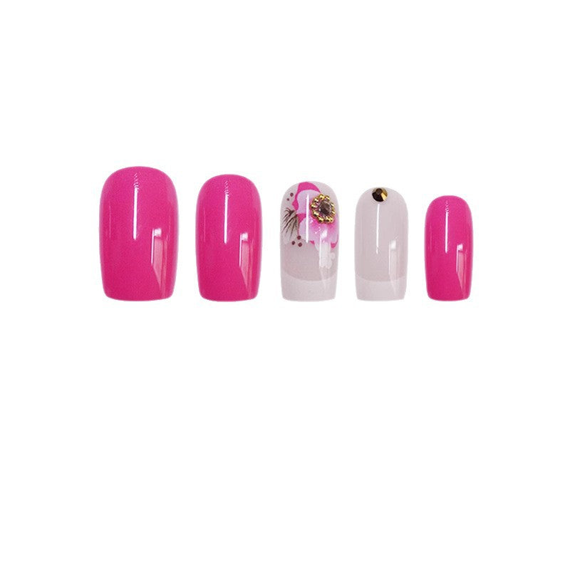 Blumen Kunst Press-On Nagel Set Karnz 1788434384