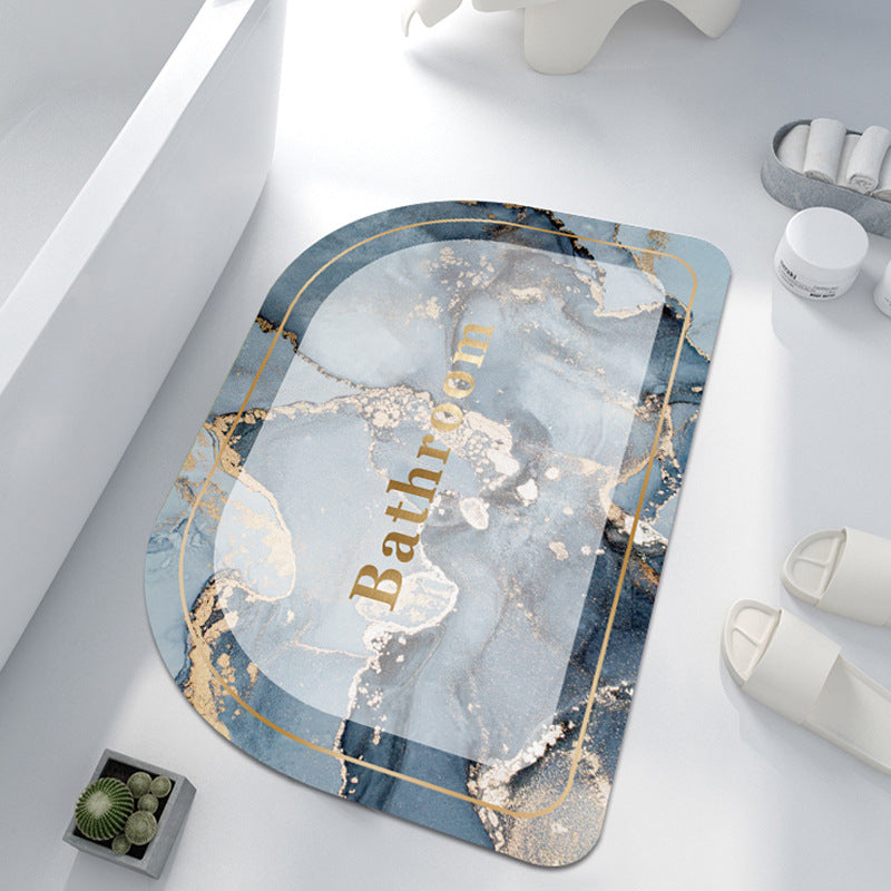 Luxuriöse Marmor Design Badematte