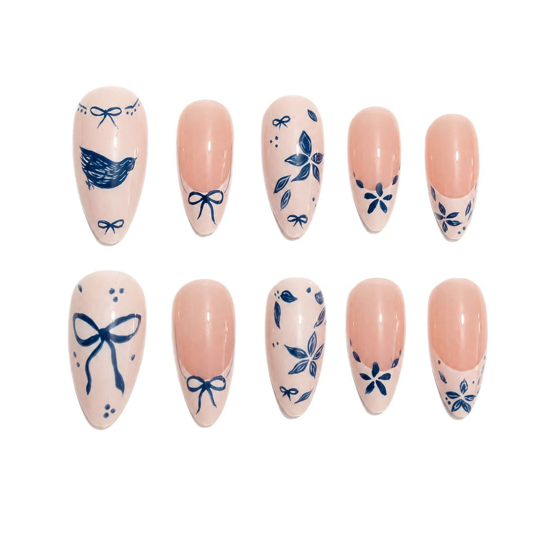 Blumen Decorative Gel Nagelverlängerungen