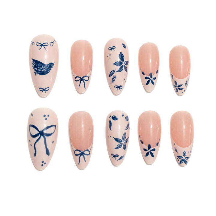 Blumen Decorative Gel Nagelverlängerungen