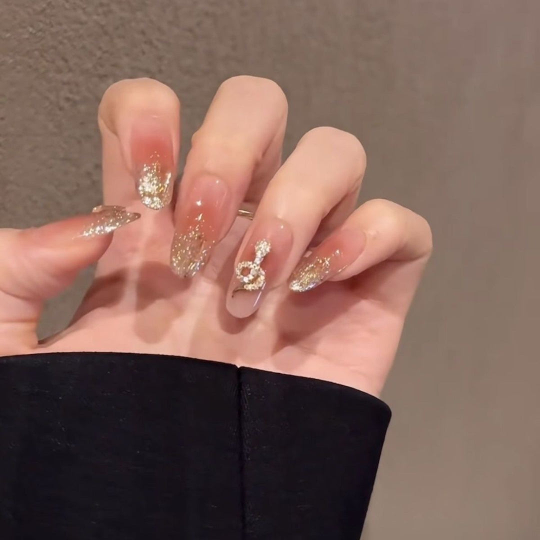 Premium Glitter Nagelkunst Set Karnz