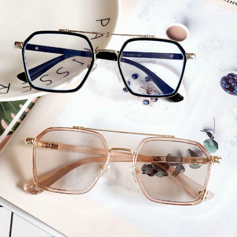 Damen moderne geometrische Lesebrille Karnz