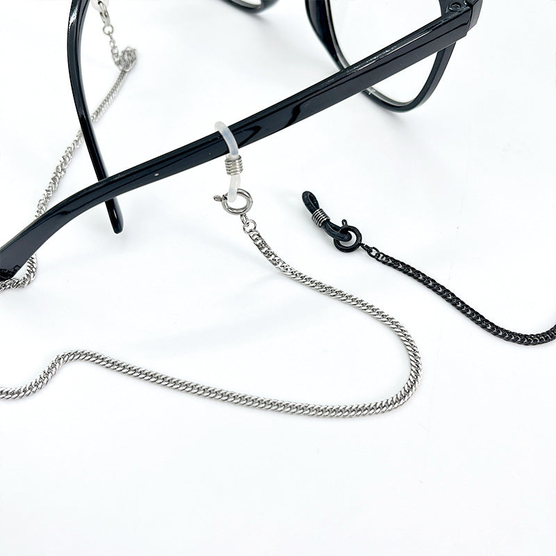 Metallic Brillen Kette Karnz