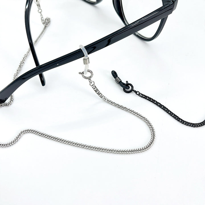 Metallic Brillen Kette Karnz