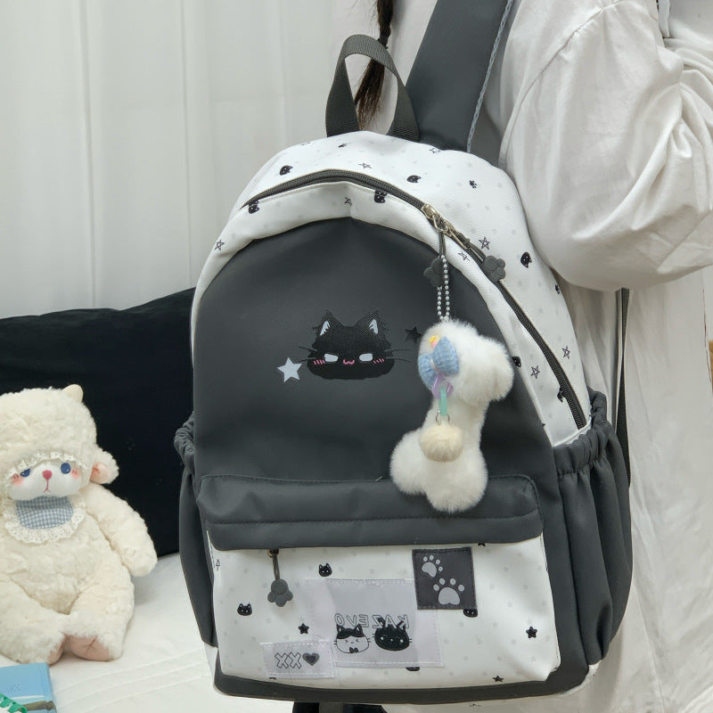 Niedlicher Katzen-Themen-Rucksack Karnz