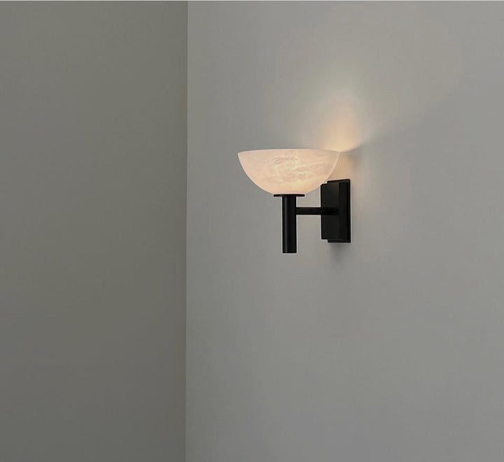 Moderne Alabaster Wandleuchte
