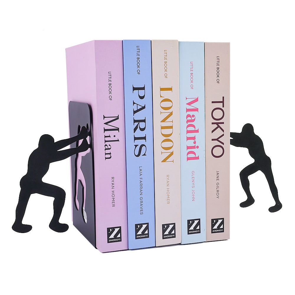 Künstlerische Kletterfigur Buchstützen