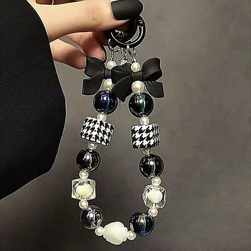 Eleganter Perlen Charm Schlüsselhalter Karnz 1790135215