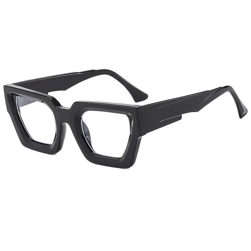 Damen stylische quadratische Sonnenbrille im modernen Design mit veredelt Kunststoffrahmen Karnz