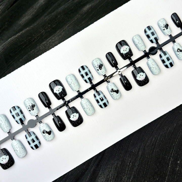 Stilvolles Thematisches Press-On Nagelkunstset