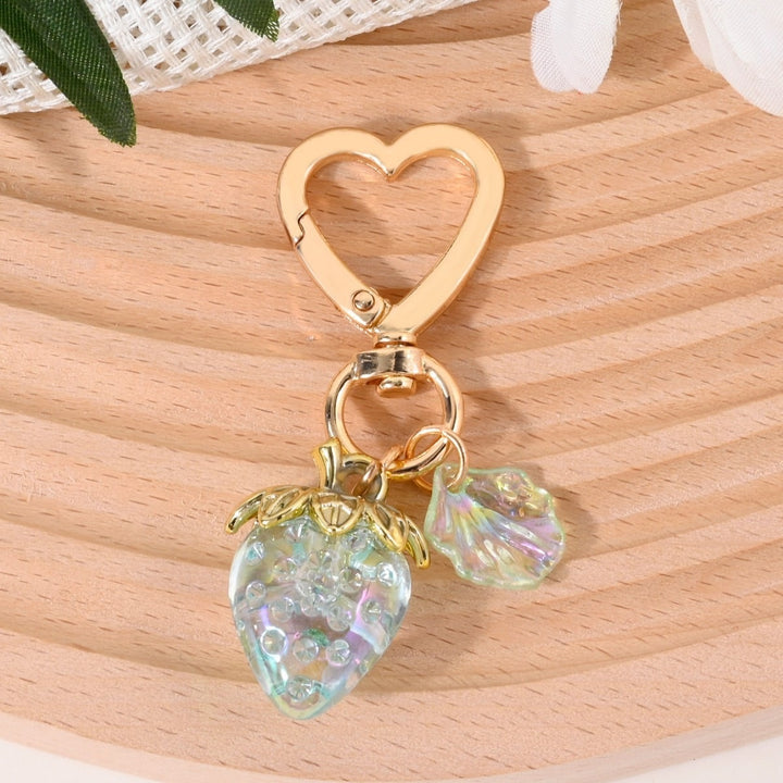 Schlüsselanhänger mit Fruchtigem Erdbeer-Design Karnz