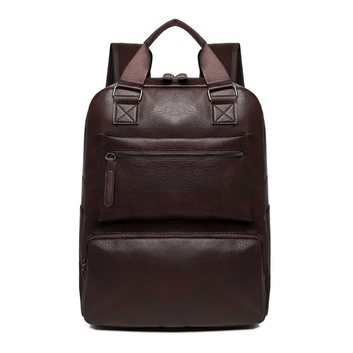 Stylischer Premium-Lederrucksack Karnz