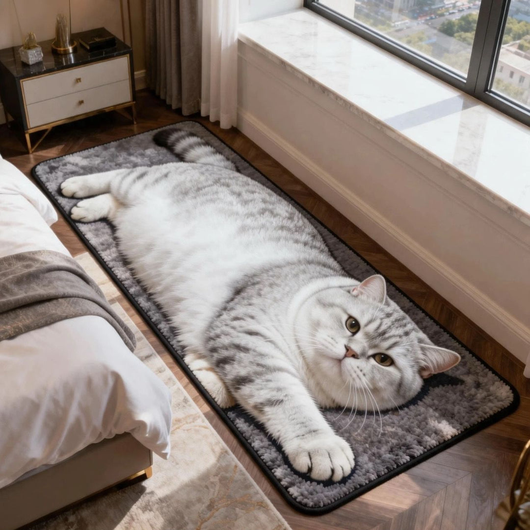 Verspielt Katzen-Themen Bereichs-Matte