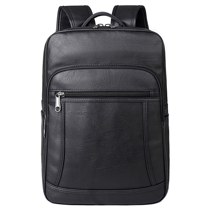 Eleganter professioneller Leder-Laptop-Rucksack Karnz