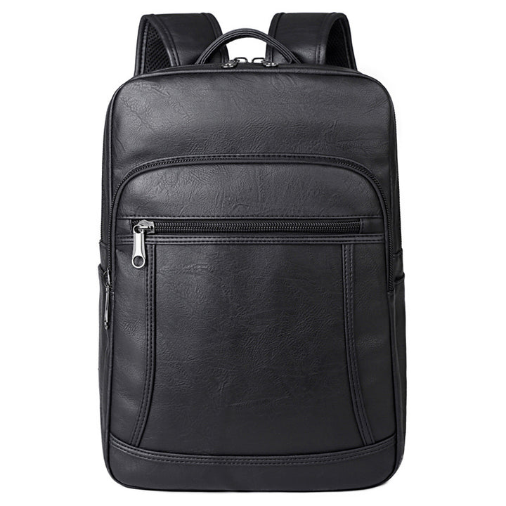 Eleganter professioneller Leder-Laptop-Rucksack Karnz