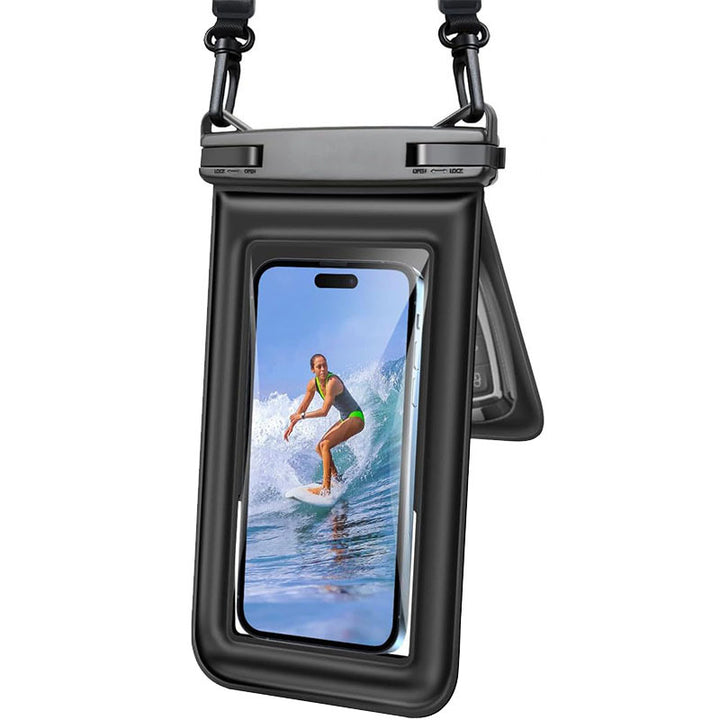 Wasserdichte Smartphone-Tasche mit Transparenter Front Karnz