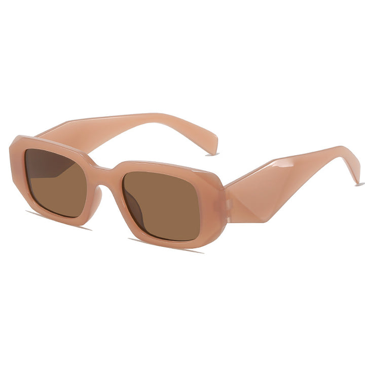 Bold Leopard Print Übergroße Sonnenbrille Karnz