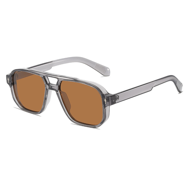 Geometrische Rahmen Sonnenbrille Karnz