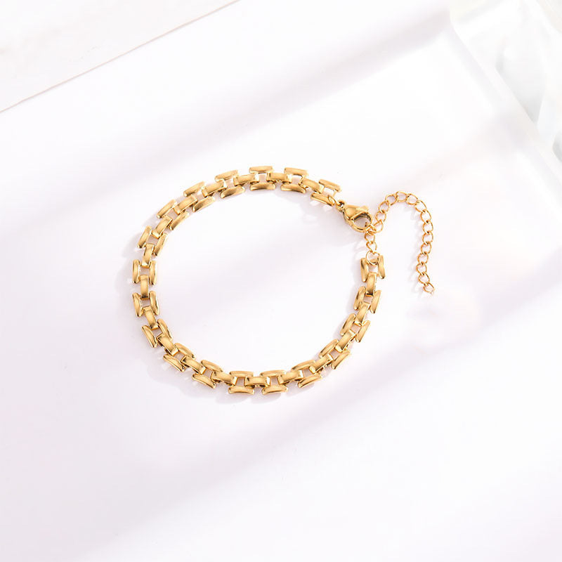 Elegante Gliederkettenarmband Karnz