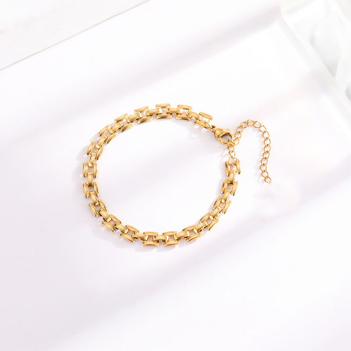 Elegante Gliederkettenarmband Karnz