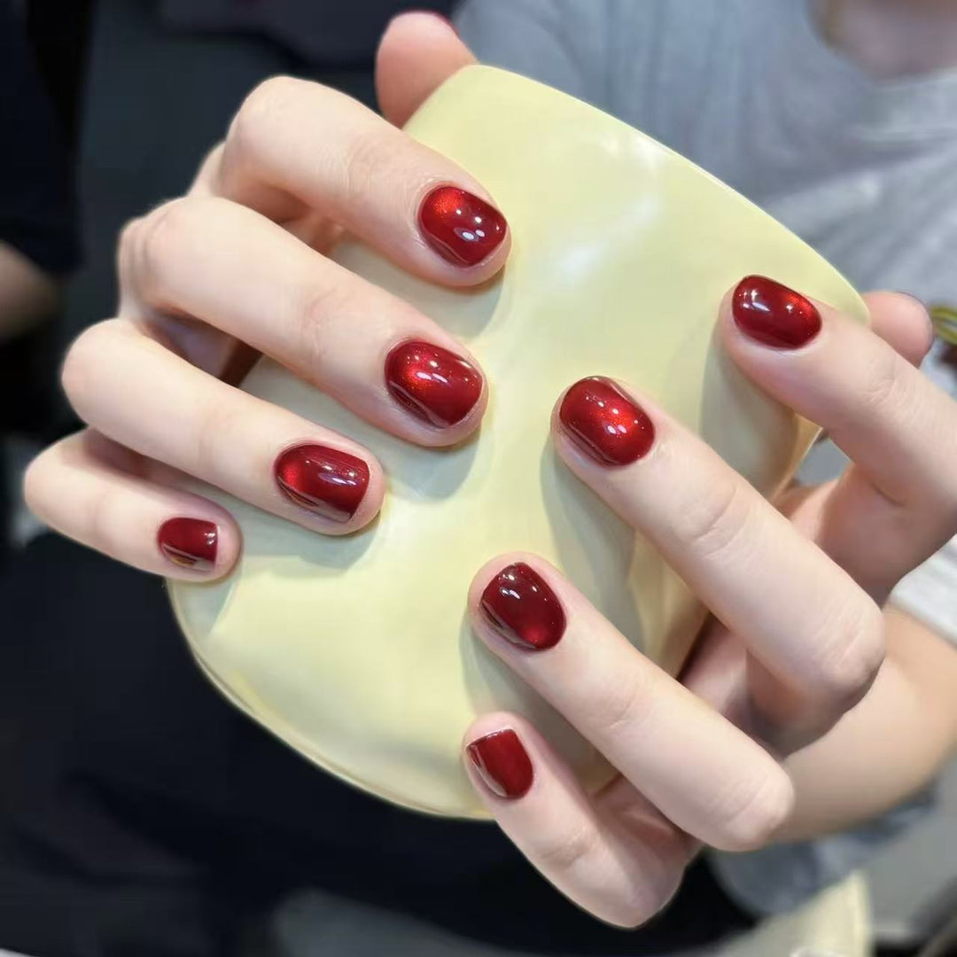 Glänzendes Glitter Press-On Nail Set