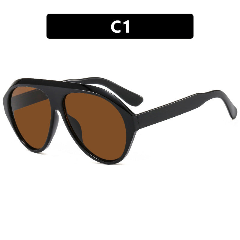 Damen sportliche Sonnenbrille mit innovativem Rahmen Karnz