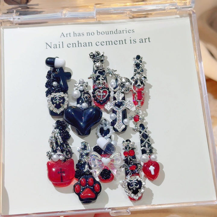 Künstlerisches Nagelschmuckset