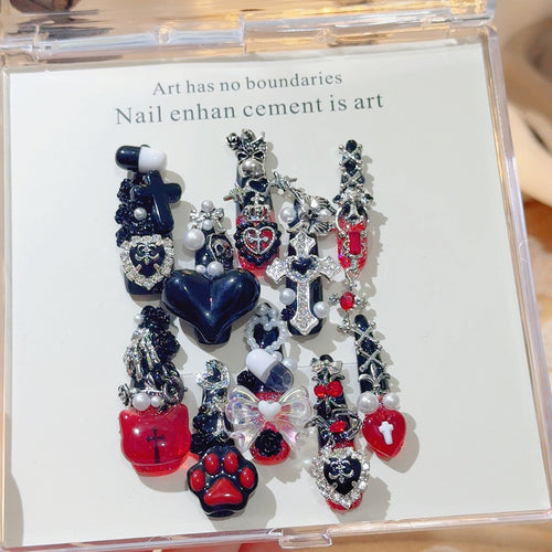 Künstlerisches Nagelschmuckset