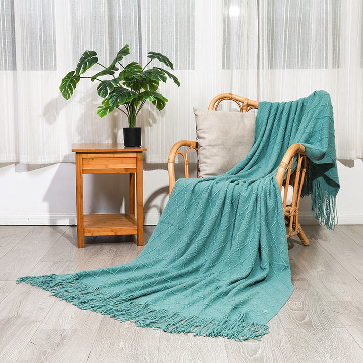 Kuschelige elegante Wurfdecke