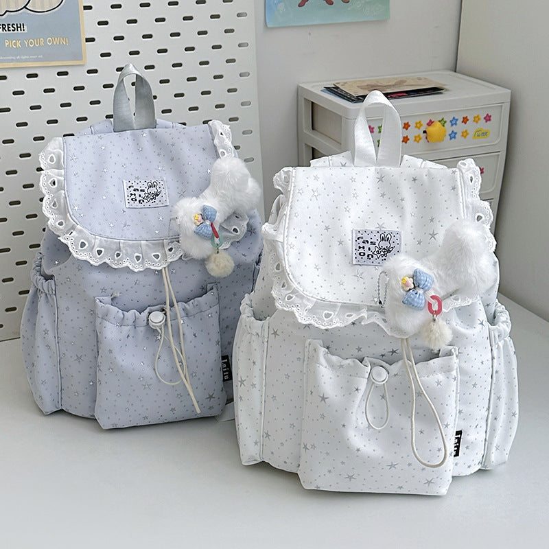 Charmanter Sternmuster-Rucksack Karnz