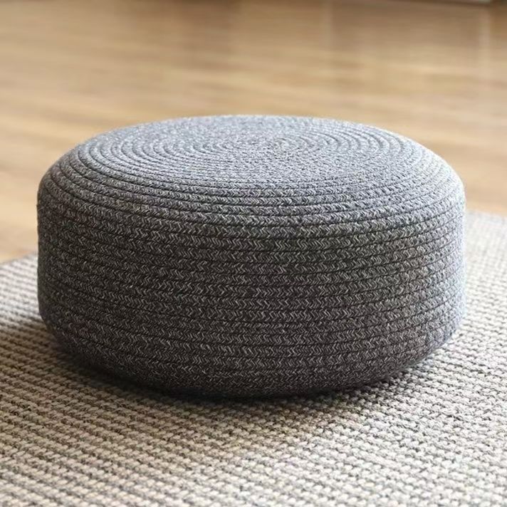 Handgefertigter Sitzpouf Karnz