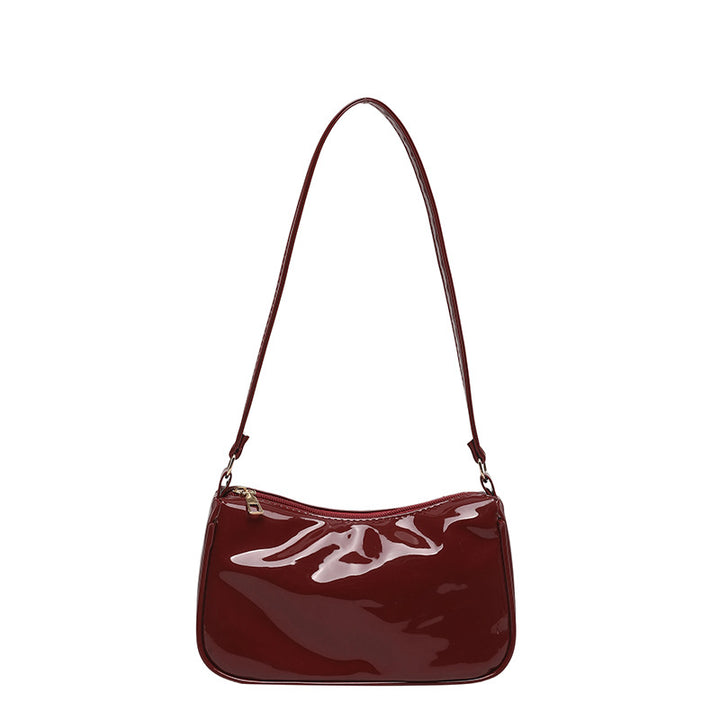 WoGlossy Texturiertes Handheld Crossbody Bag Karnz