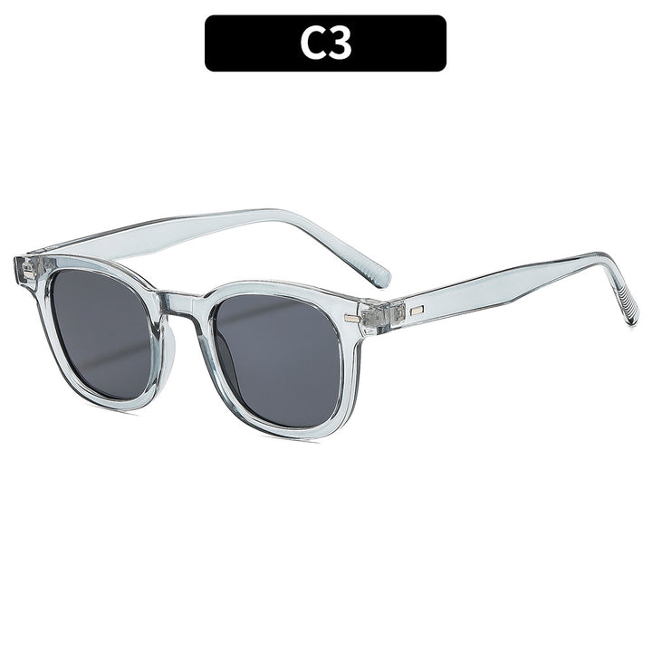 Retro-Quadratische-Rahmen-Brille