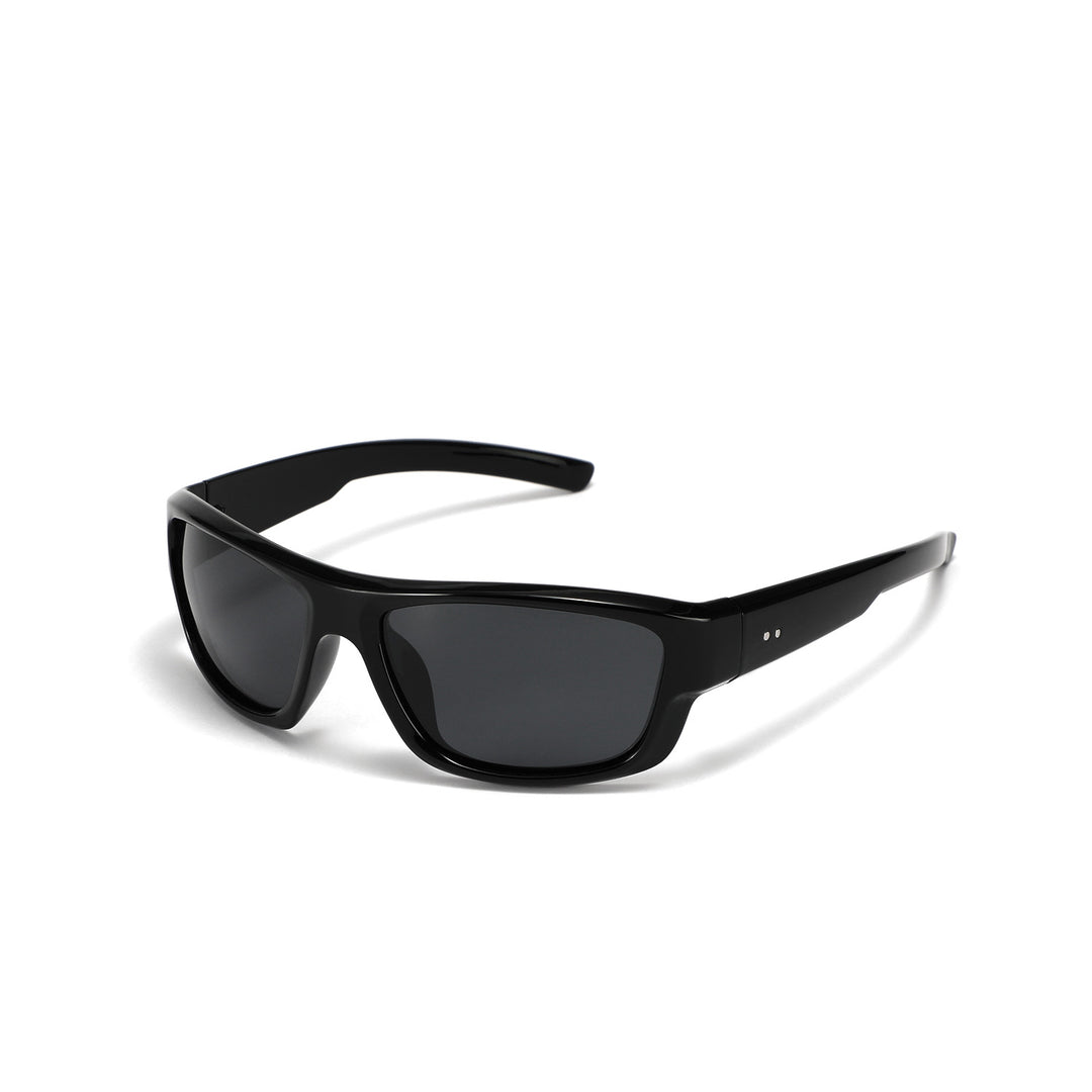 Damen sportliche Sonnenbrille mit breitem UV-Schutz und leichtem Rahmen Karnz