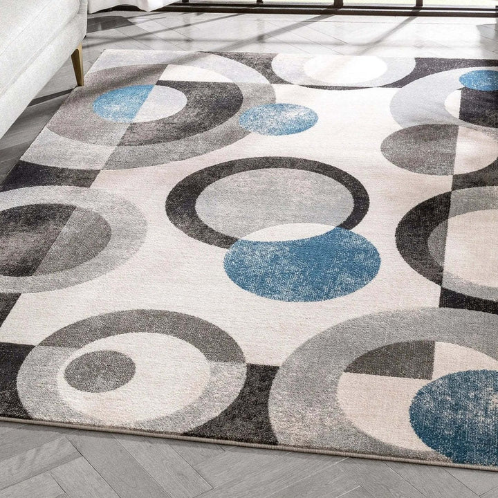 Geometrischer abstrakter Teppich