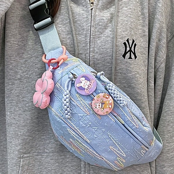 Modische Bauchtasche mit Verstellbarem Gurt Karnz