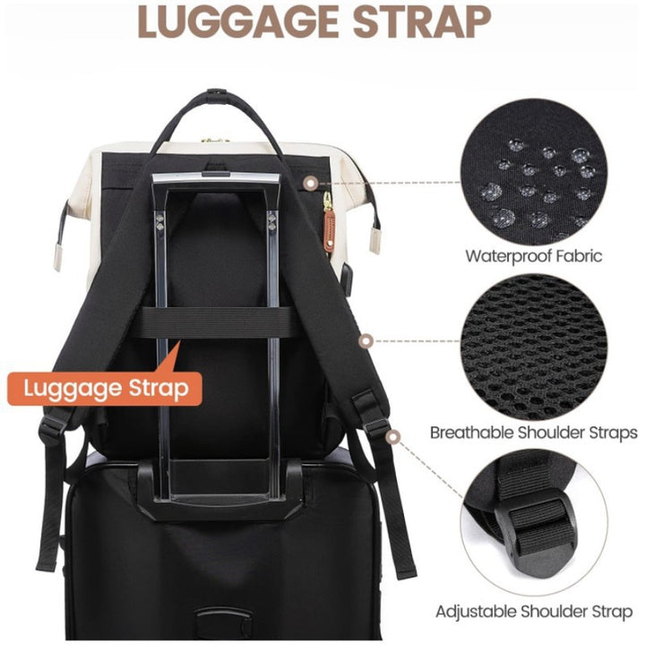 Stylischer Multifunktionsrucksack Karnz