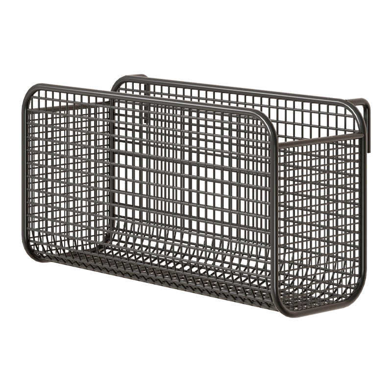 Über-Bett Drei-Compartment Metall-Mesh Hängende Nachttisch Organizer Caddy