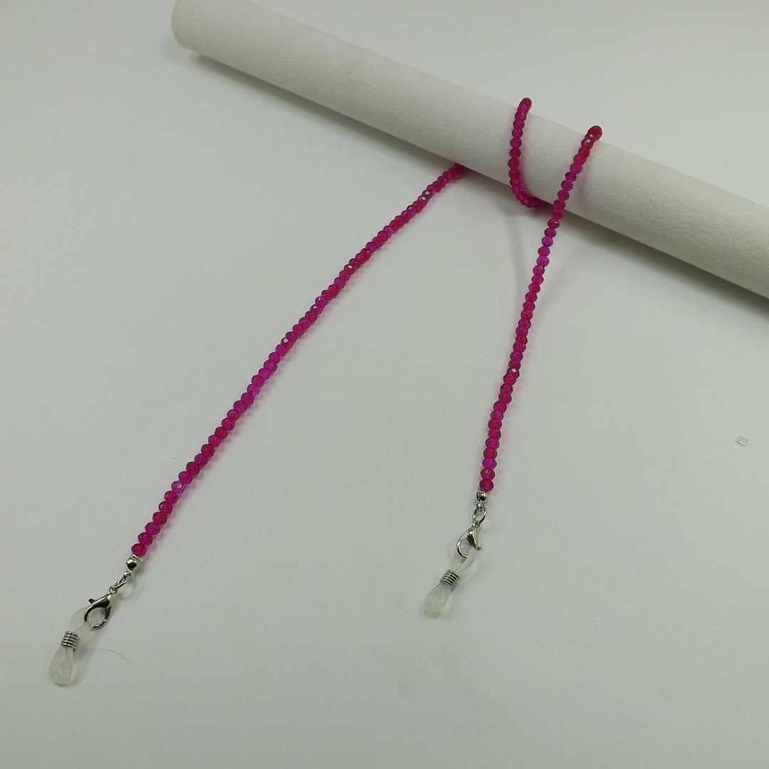 Elegante Glaskette Karnz
