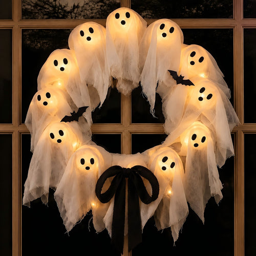 Halloween-Themen Gespenst Dekorative Kranz