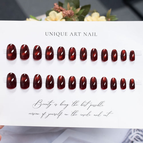 Wunderschönes langes Stiletto Press-On-Nagelset