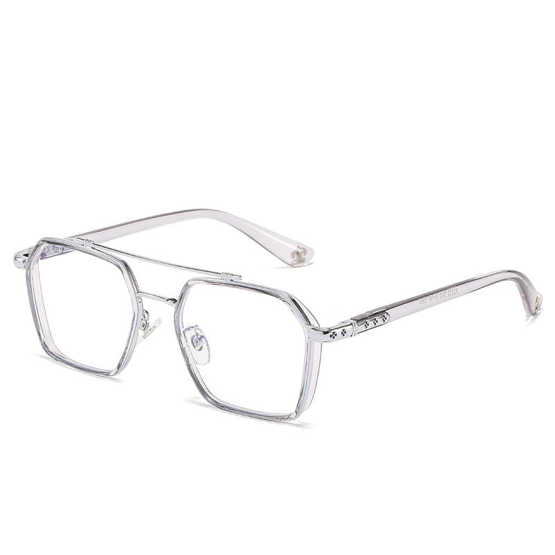 Damen modische Brille im geometrischen Design Karnz